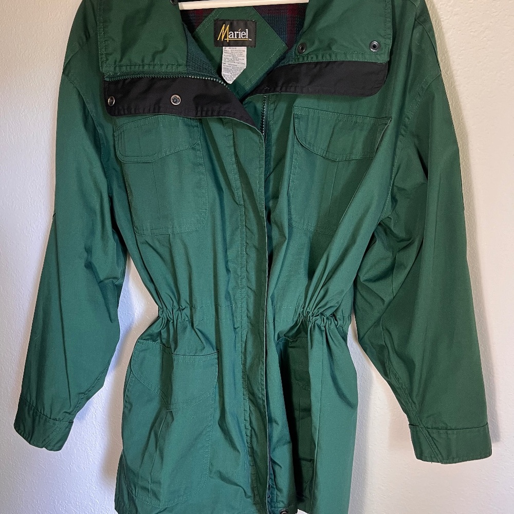 Vintage Mariel Forest Green All Seasons Jacket